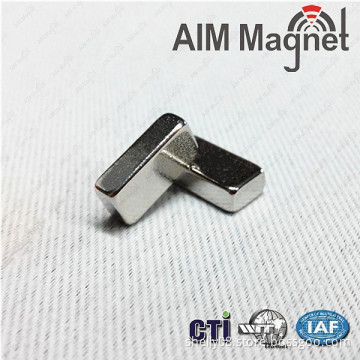 Industrial application 1/2''x1/4''x1/8'' block magnets